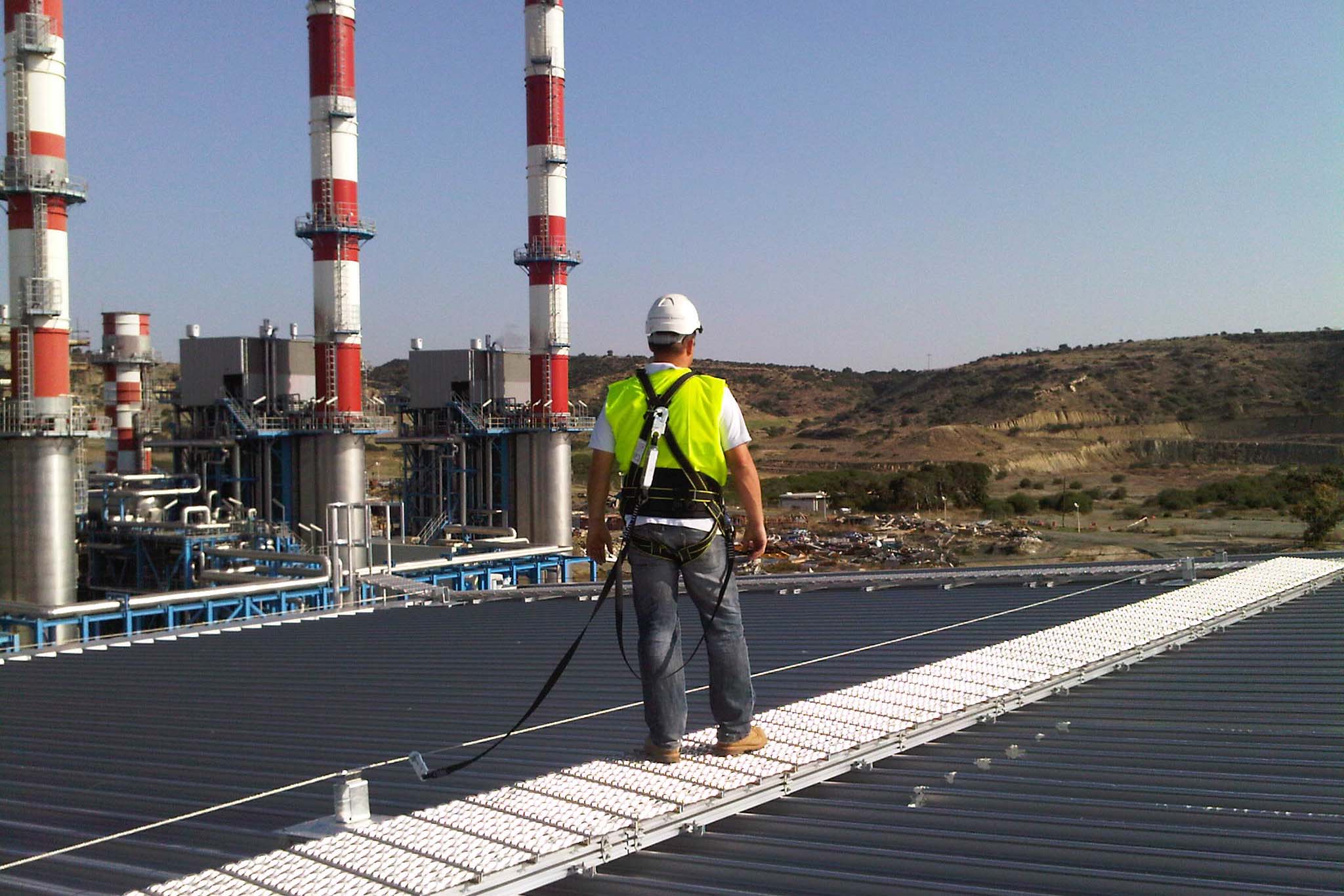 Horizontal Life Line Petro Chemical Plant