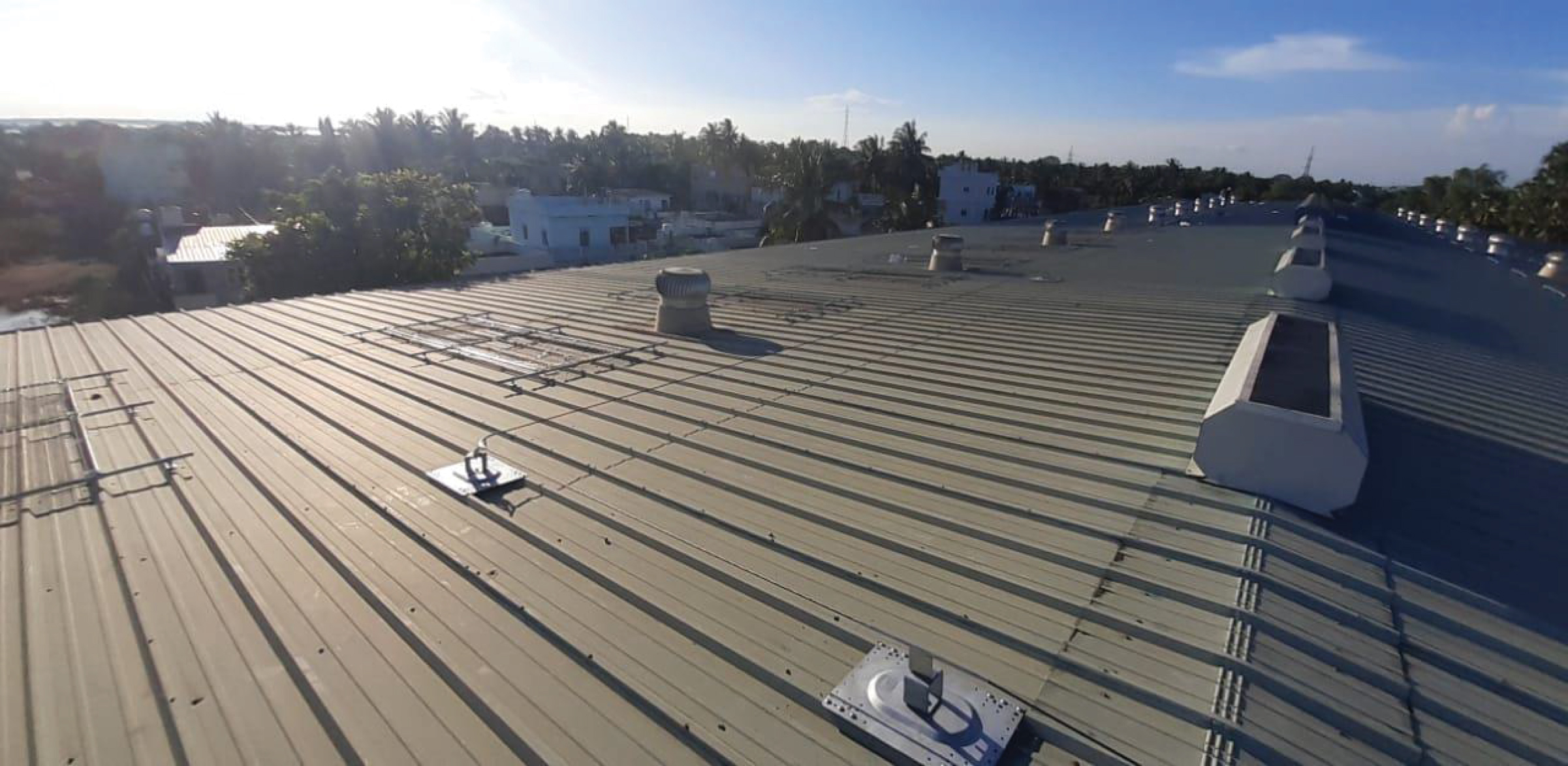 Coca Cola Absturzsicherungsprojekt in Indien