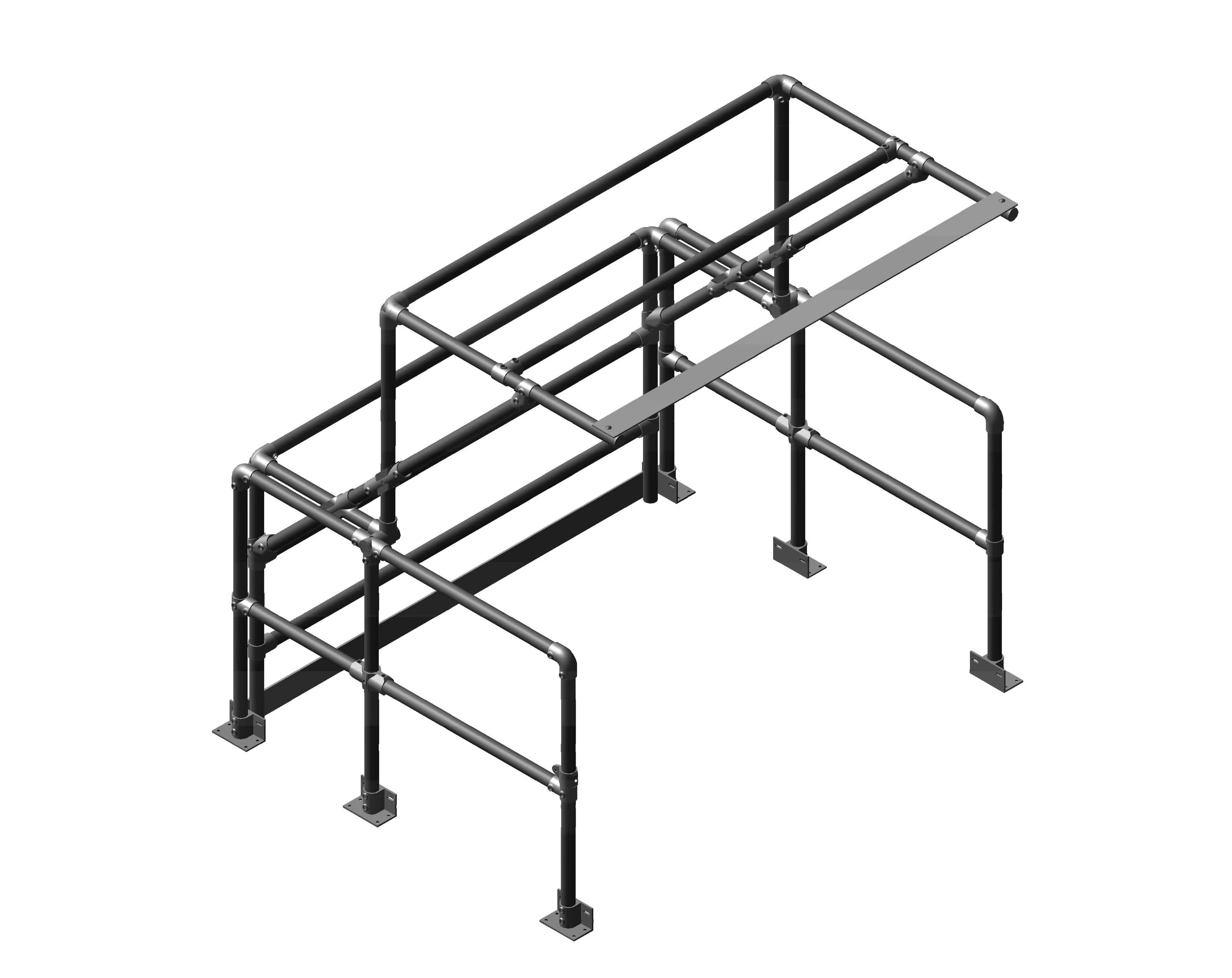 Palettenschleuse als extra breites Modell