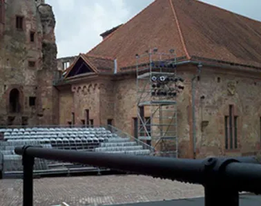 Gelaender Schloss Heidelberg