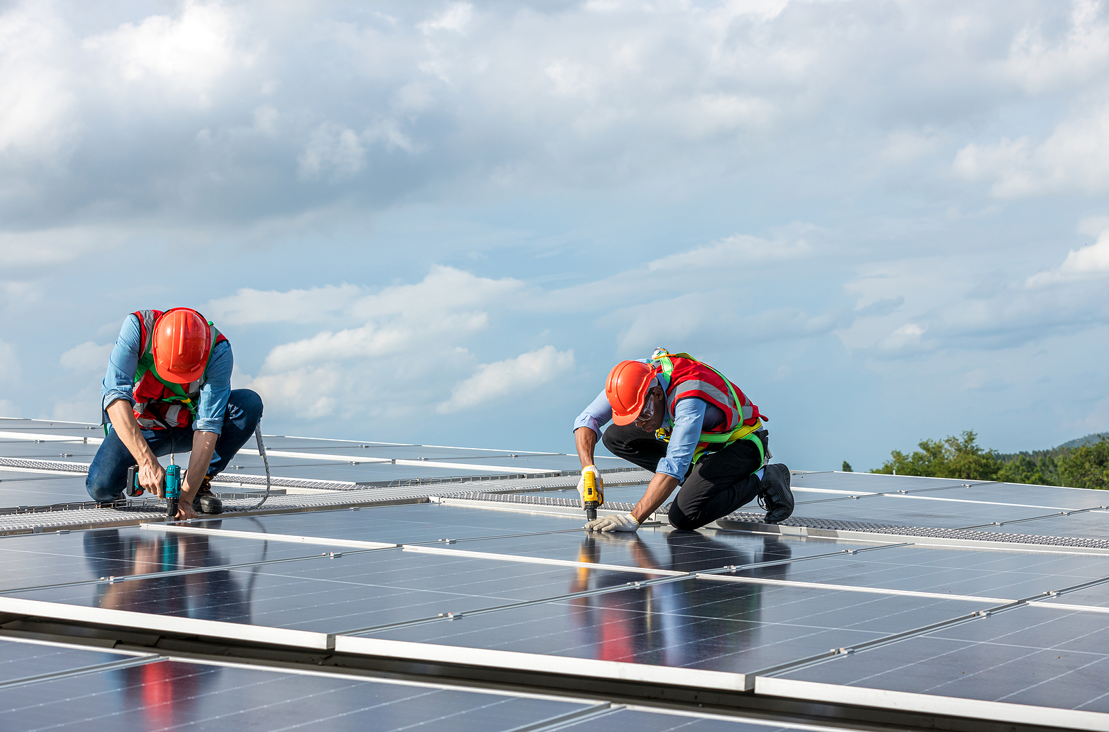 Bigstock Engineer Working Setup Solar P 456990479